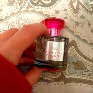 Among the clouds only sprayed to test almost completely full